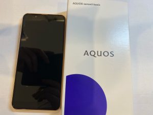 AQUOS sense3 basic(SHV48)　買取しました！【仙台フォーラス店】