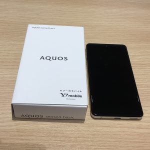 AQUOS sense4 basic　買取いたしました！【高崎OPA店】