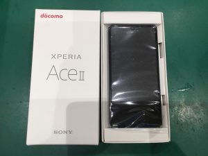 外箱・付属品付きの未使用品！ Xperia AceIIの買取を行いました！