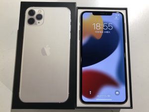 人気のトリプルカメラ！箱付きのiPhone11ProMax（アイフォン）を買い取りました！【モバトル渋谷モディ店】