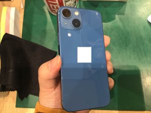 中古スマホ買取です！Apple iPhone 13miniの査定を行いました！【モバトル熊本ゆめタウン光の森店】