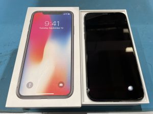 箱付きのiPhoneX（アイフォン）256GBを買い取りました！【モバトル渋谷モディ店】