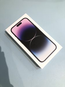 新品未使用のiPhone14Pro(アイフォン)の買取をしました！買取ならモバトル水戸オーパ店へ！！