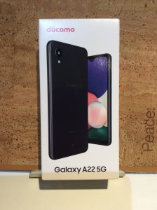 Galaxy A22 5G 買い取りました！【モバトル 広島パルコ店】