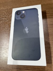 新品未開封!iPhone13mini(アイフォンサーティーンミニ)の買取を行いました。【モバトル仙台PARCO2店】