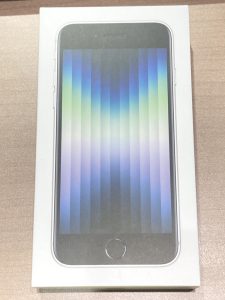 未開封iPhoneSE(アイフォンエスイー)三世代の買取を行いました【モバトル仙台PARCO2店】