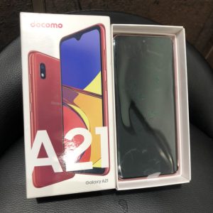 Galaxy A21（ギャラクシー）の新品未使用品！モバトル渋谷店はAndroid（アンドロイド）も積極的に買取中！