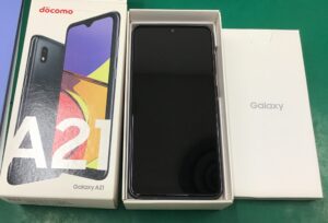 GalaxyA21(ギャラクシー)を買取いたしました。【モバトル錦糸町店】