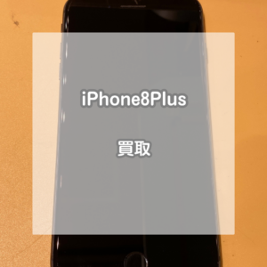 大きい画面が特徴的！iPhone(アイフォン)8Plusを買い取りました！【モバトルイオンモール松本店】