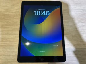 液晶に線が入っているiPad 第9世代（アイパッド）も買取可能です！「モバトル　新宿店（スマホ修理工房内）」