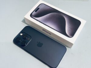 新品未使用のiPhone15Pro（アイフォン）の買取をしました！買取ならモバトル水戸オーパ店へ！