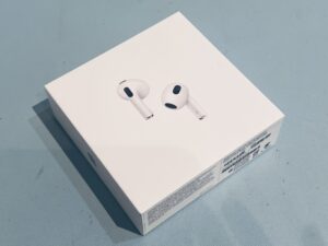 新品未開封のAirPods 3rd（エアポッツ）を2台買取をしました！買取ならモバトル水戸オーパ店へ！