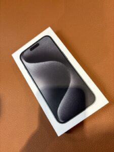 新品未開封iPhone15pro（アイフォン）の買取を行いました!【モバトル仙台PARCO2店】