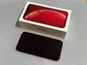 中古のiPhoneXR（アイフォン）の買取をしました！買取ならモバトル水戸オーパ店へ！