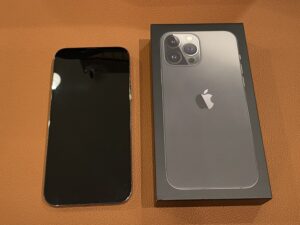 中古品iPhone13ProMax(アイフォンサーティーンプロマックス)買取を行いました!【モバトル仙台PARCO2店】