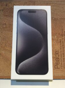 Apple iPhone 15 ProMax(アップル アイフォン 15 プロマックス)を買い取りました！【モバトル 広島パルコ新館店】