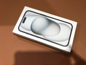 開封済みのiPhone15(アイフォンフィフティーン)の買取依頼お受けしました。【モバトル仙台PARCO2店】