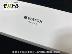 Apple Watch 3 GPS 38mm 外装評価:J【モバトル　ココリア多摩センター店】