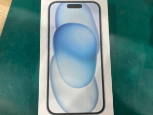 iPhone 15 新品同様の輝きを放つ - 未開封の逸品【モバトルペリエ千葉店】