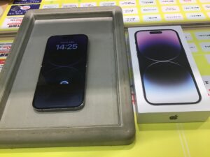 iPhone14Proをお持ち込みいただきました。【モバトル京王聖蹟桜ヶ丘ショッピングセンターB館店】