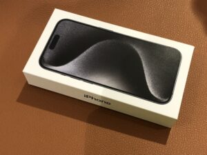 中古品のiPhone15Pro（アイフォンフィフティーンプロ）の買取を行わせて頂きました!【モバトル　仙台PARCO2店】