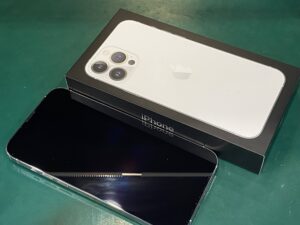iPhone 13 ProMax シルバーを買い取りました！【モバトルペリエ千葉店】