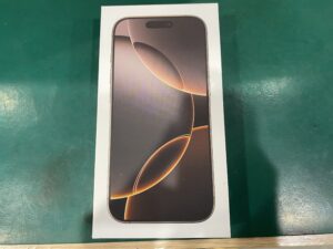 iPhone 16Pro（アイフォン）を買取いたしました！最新機種のお買取り増えてます！【モバトルペリエ千葉店】