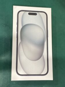 未開封のiPhone 15(アイフォン)を買取いたしました！【モバトルペリエ千葉店】