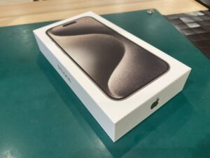 ナチュラルチタニウムのiPhone 15 Proを高価買取！【モバトルペリエ千葉店】