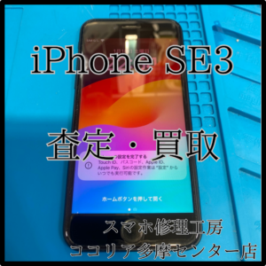 iPhone SE3（アイフォン）評価：C　不要な端末の査定いたします！【ココリア多摩センター店】