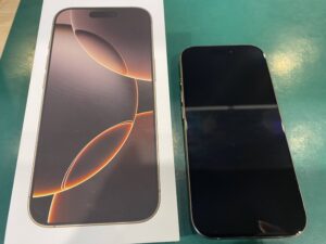 魅力たっぷり！iPhone 16 Pro 128GBのお買取をさせていただきました！【モバトルペリエ千葉店】