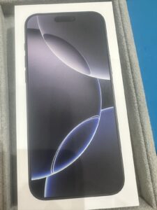 iPhone1６ProMAX(アイフォン16プロマックス）を査定しました📱