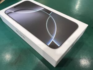 iPhone 16 Pro Max（アイフォン16プロマックス）中古買取 220,000円で高価買取！【モバトルペリエ千葉店】