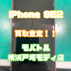 iPhoneSE2（アイフォン）Bランクを買取いたしました！【モバトル横浜戸塚モディ店】