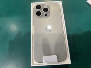 iPhone 16 Pro（アイフォン）を買取いたしました！iPhone16シリーズのお買取強化中です！【モバトルペリエ千葉店】