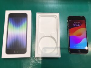 iPhoneSE3をお持ち込みいただきました。【モバトル秋津店】