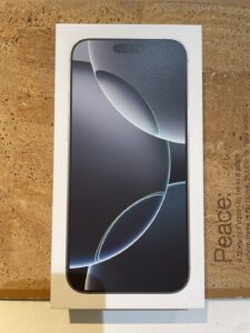 ★iPhone16ProMax(アイフォン16プロマックス)SIMフリー版新品未開封品★【モバトル広島パルコ新館店】