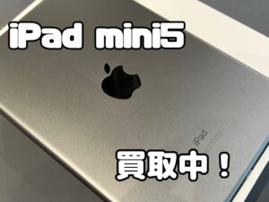 中古のiPad mini第5世代（アイパッドミニ5）を買取りました！iPad（アイパッド）強化買取中です！買取ならモバトル水戸オーパ店へ！