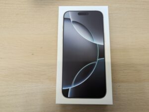 【高価買取実績】iPhone 16 Pro Max 新品未開封品をお売りいただきました！モバトル高岡赤祖父店