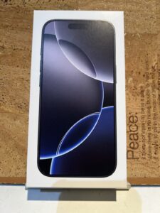 ★iPhone16Pro(アイフォン16プロ)softbank版 利用制限△ 新品未開封品★【モバトル広島パルコ新館店】