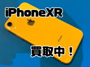 中古のiPhoneXR(アイフォンXR)を買取りました！iPad(アイパッド)も強化買取中！買取ならモバトル水戸オーパ店へ！