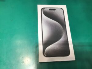 iPhone15Proの買取査定いたしました。【モバトル海老名ビナウォーク店】