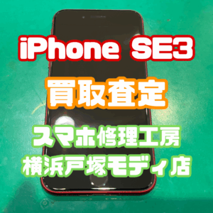 【iPhone17シリーズ発売決定！今ならAirPodsやイヤホンの買取も強化中🎧📱】iPhone SE3(アイフォン)Bランク買取いたしました!【モバトル横浜戸塚モディ店】