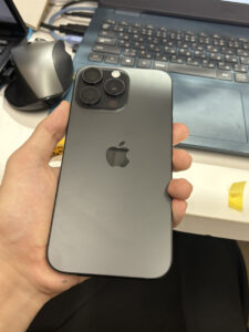 本日はiphone16Promax（アイフォン16プロマックス）を査定いたしました。【モバトル池袋P'パルコ店】