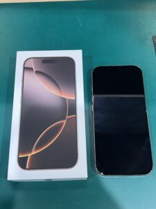 iPhone16 Pro Max 中古買取（アイフォン）98,000円で高価買取！【モバトルペリエ千葉店】