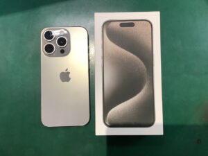 iPhone15Proの高価買取はモバトル海老名ビナウォーク店スマホ修理工房へお越し下さい！