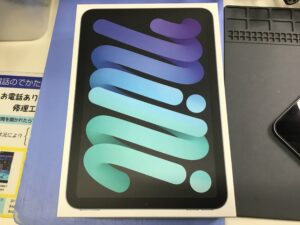 iPadmini第6世代の買取り査定をさせていただきました。
