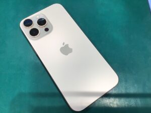 iPhone16ProMaxの買取査定をさせていただきました！モバトルグランデュオ蒲田店です