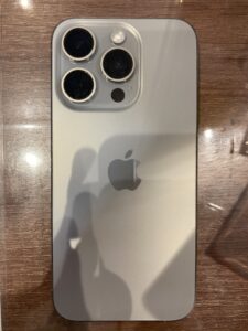 iPhone 15Pro 256GB 買取査定を行わせていただきました！【モバトルミーツ国分寺店】