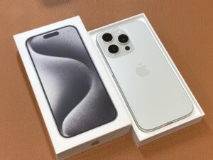 iPhone17シリーズ買取強化中🔥 iPhone15Pro（アイフォン）の買取を行いました!【モバトル仙台PARCO2店】